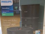 packaging of the philips home run vacuum cleaner with the box open