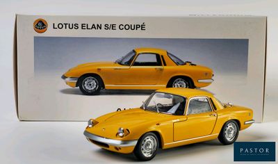 lotus elan s1 coupe, yellow, 1 18 scale, with box