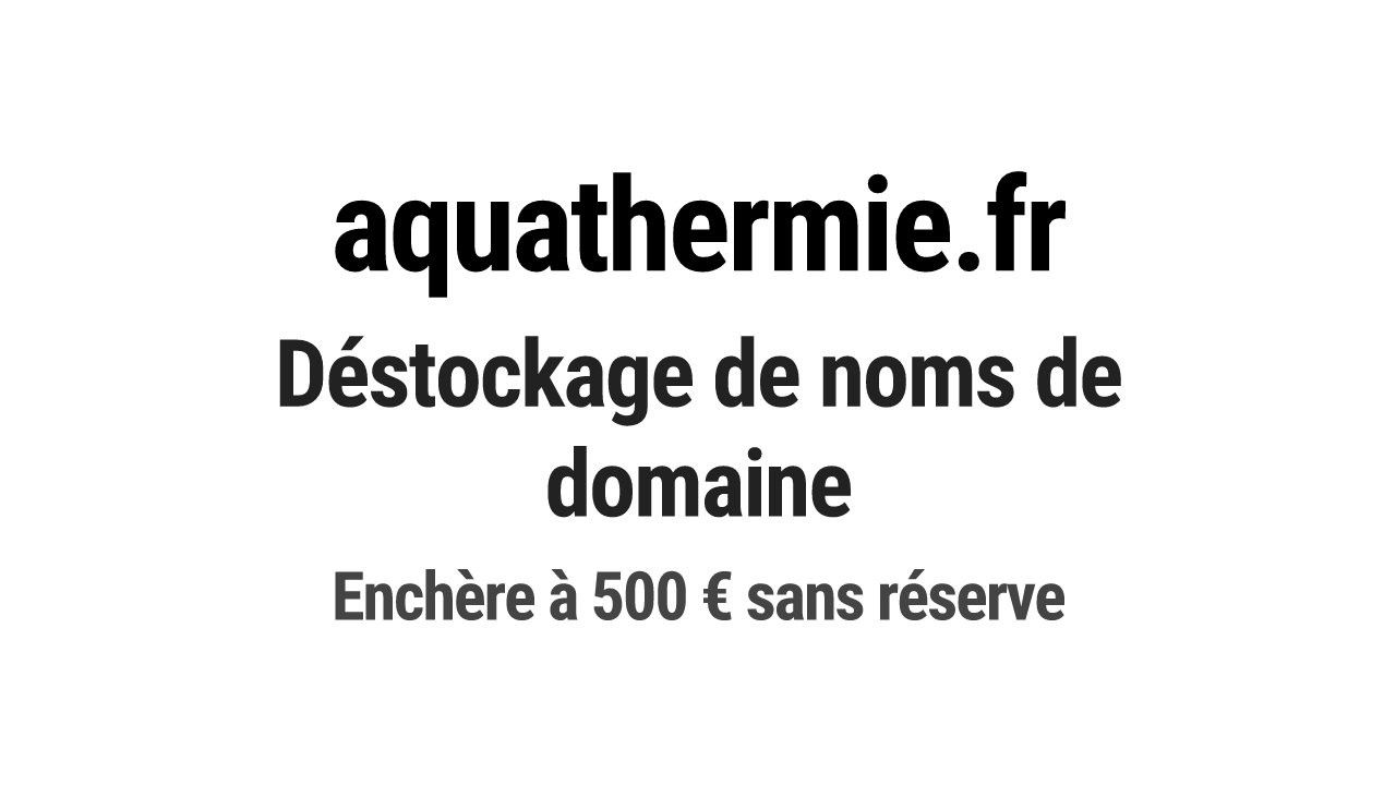 Destockage & Invendus