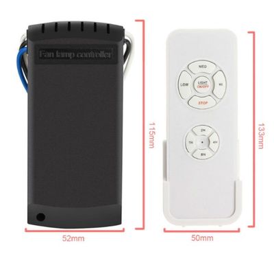 une image représentant une télécommande blanche et une télécommande noire
