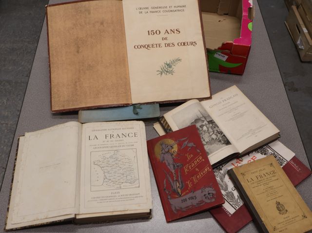 La France et ses colonies, géographie de la France, le Congo fran...