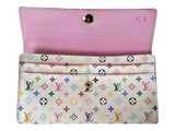 louis vuitton multicolor monograme long wallet