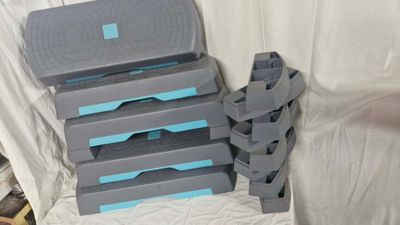 Lot de 4 steps Fitness Sport Decathlon