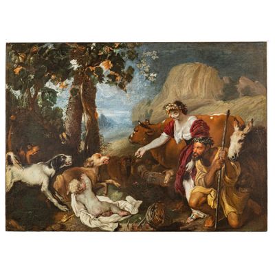 Peintre Actif À Genes AU Xvii-Xviii Siecle
