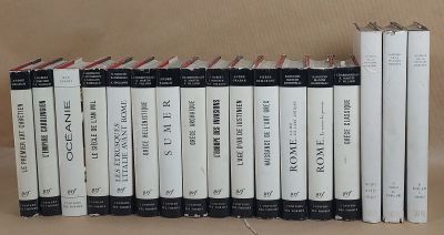 a lot of books that are sitting on a shelf
