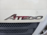 a close up of the front of a truck with the word atego on it