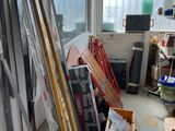 a picture of a room with a lot of stuff on the floor