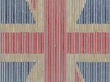 une image représentant un drapeau britannique réalisé avec des crayons