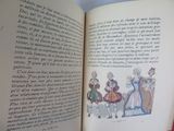 an open book with a picture of a group of people on it