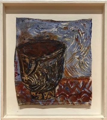 C. TOURSE Nature morte à la coupe