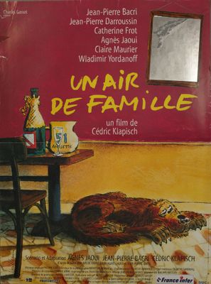 french movie poster for the film un air de famille