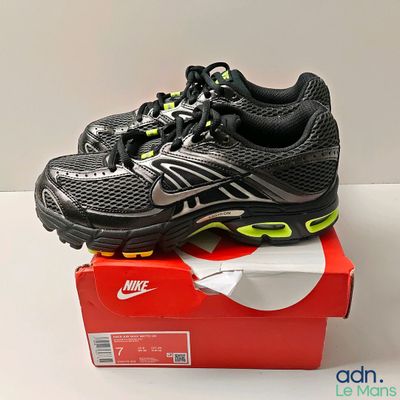 Nike Air Max noir, volt et jaune, pour homme, pointure 11,5