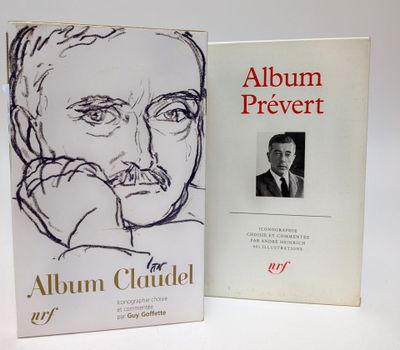 deux livres comportant un dessin représentant le visage d'un homme et une photo représentant le visage d'un homme