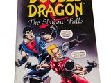 a comic book with a picture of two men fighting each other
