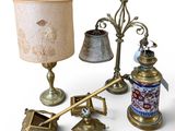 a lot of different items that are sitting on a table