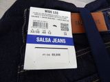 the label on the back of a pair of jeans