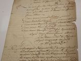 a close up of a piece of paper with writing on it