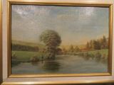 une image d'un tableau sur le mur d'une pièce