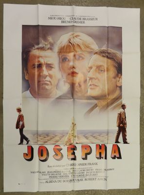 the poster for the movie josepha is hanging on the wall
