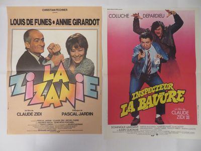 deux affiches du film « Zaaf, Zaaf, Zaaf, Zaaf et Zaaf »