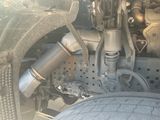 a close up view of the engine of a truck