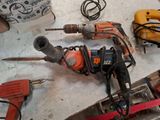 many tools that are laying out on the floor