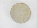 a picture of a white plate on a white surface