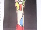 une image représentant un clown qui se trouve dans un livre