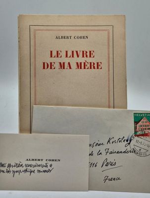 trois vieilles lettres et des enveloppes sur lesquelles figure l'image d'une maison