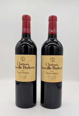 deux bouteilles de vin rouge posées l'une à côté de l'autre sur une table