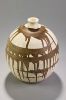 Jean BESNARD (1889-1958). Pied de lampe Céramique émaillée à… (photo 2)
