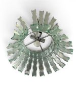 FONTANA ARTE (attribué à) : Importante suspension couronne e… (photo 3)