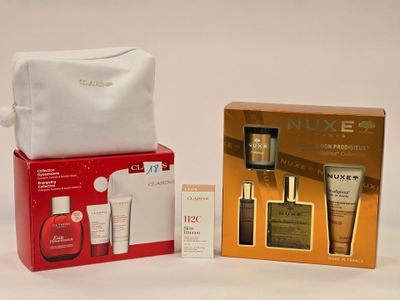 une image représentant une boîte contenant de nombreux produits et un sac