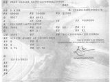 une image représentant une photo en noir et blanc d'un document sur lequel figure l'image d'un train