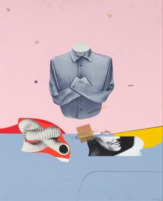 Peter KLASEN (Né en 1935) "Press"