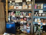 a room filled with lots of different types of paint