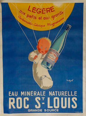 TUCKSON « Eau minérale naturelle ROC St LOUIS - grande sourc…