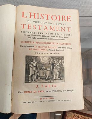 Histoire du vieux et du nouveau Testament