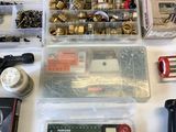 a table with many different types of tools on it
