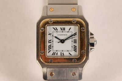 CARTIER, modèle Santos automatique. - Photo 1