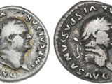 une pièce d'argent portant l'image d'un homme