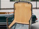 a chair that is sitting in the back of a car