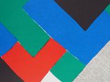 a picture of a piece of paper that is made to look like a geometric pattern