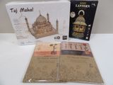 a box with a picture of a taj mahal on it