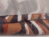 a close up of a pair of socks on a table