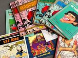 un grand nombre de livres posés sur une table