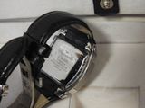 a close up of a watch on display on a table