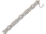 un bracelet en diamants art déco