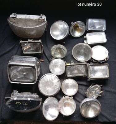 phares diverses marques, divers modèle,état d'usage