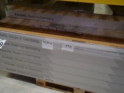a lot of boxes that are sitting on a pallet